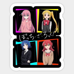 Women Anime Men Crunchyroll Sticker